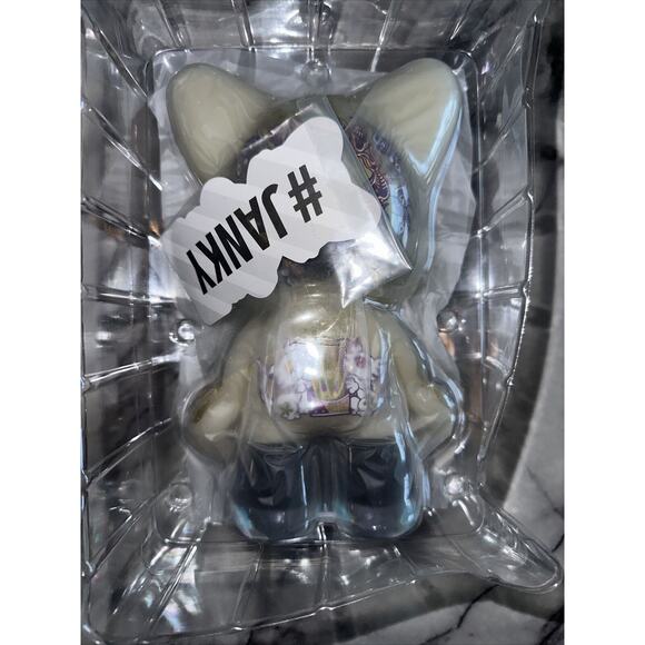 NEW Junko Mizuno Ailurophile Glow Superplastic Janky 8" Vinyl Toy Cat Fish NIB - Picture 12 of 13